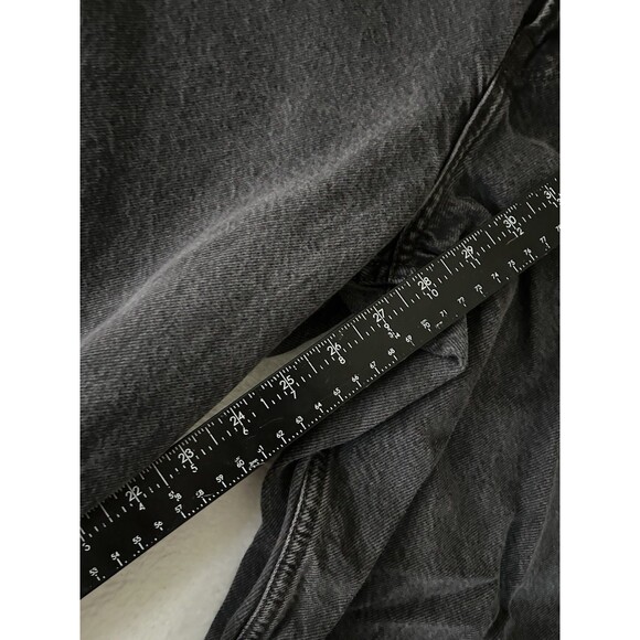 H&M & Jeans 2 Pair Baggy Loose Fit / High And Low Waist Size 16 Black/blue - Picture 10 of 16